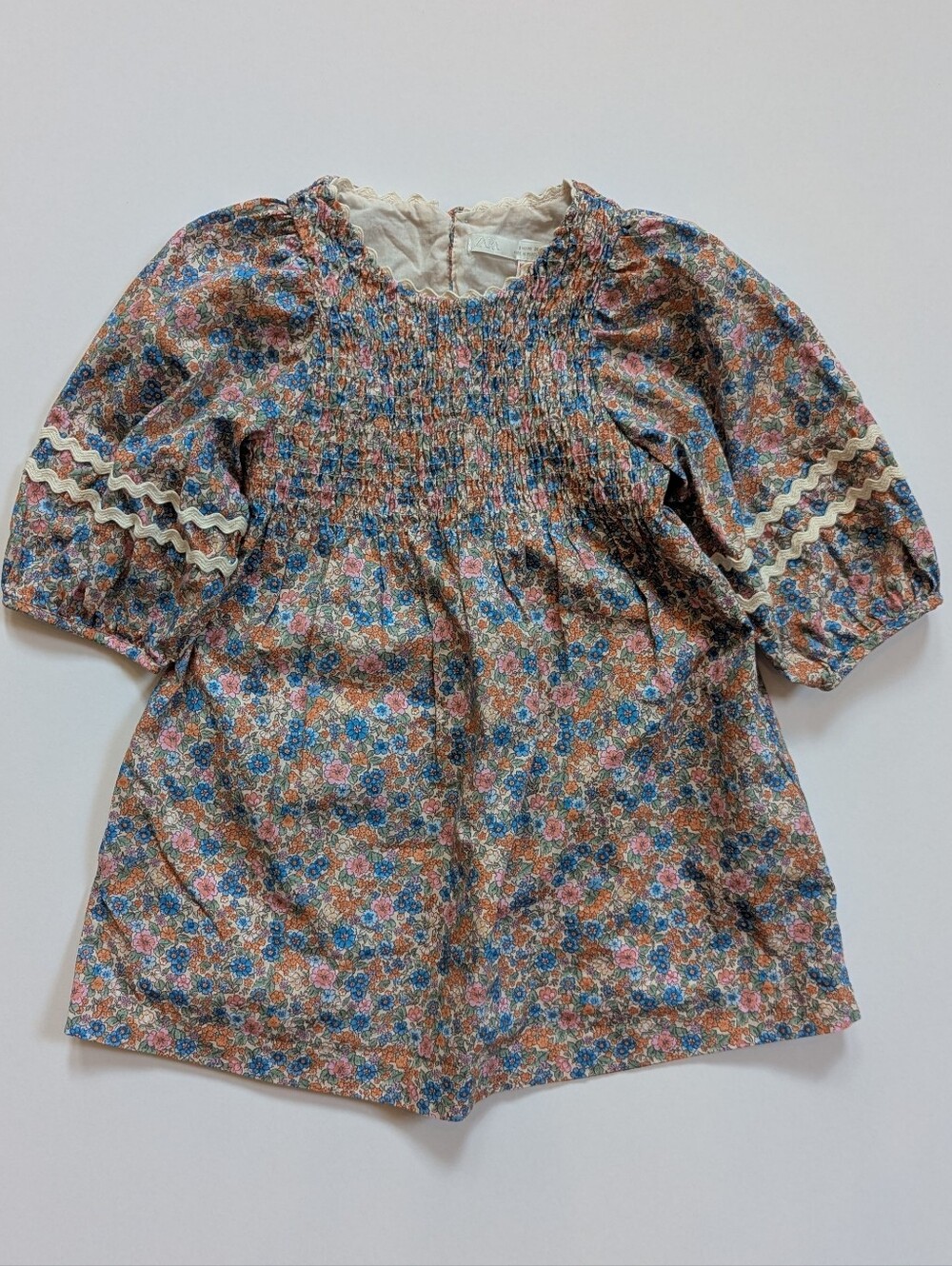 Zara Flowered Dress 3yr
